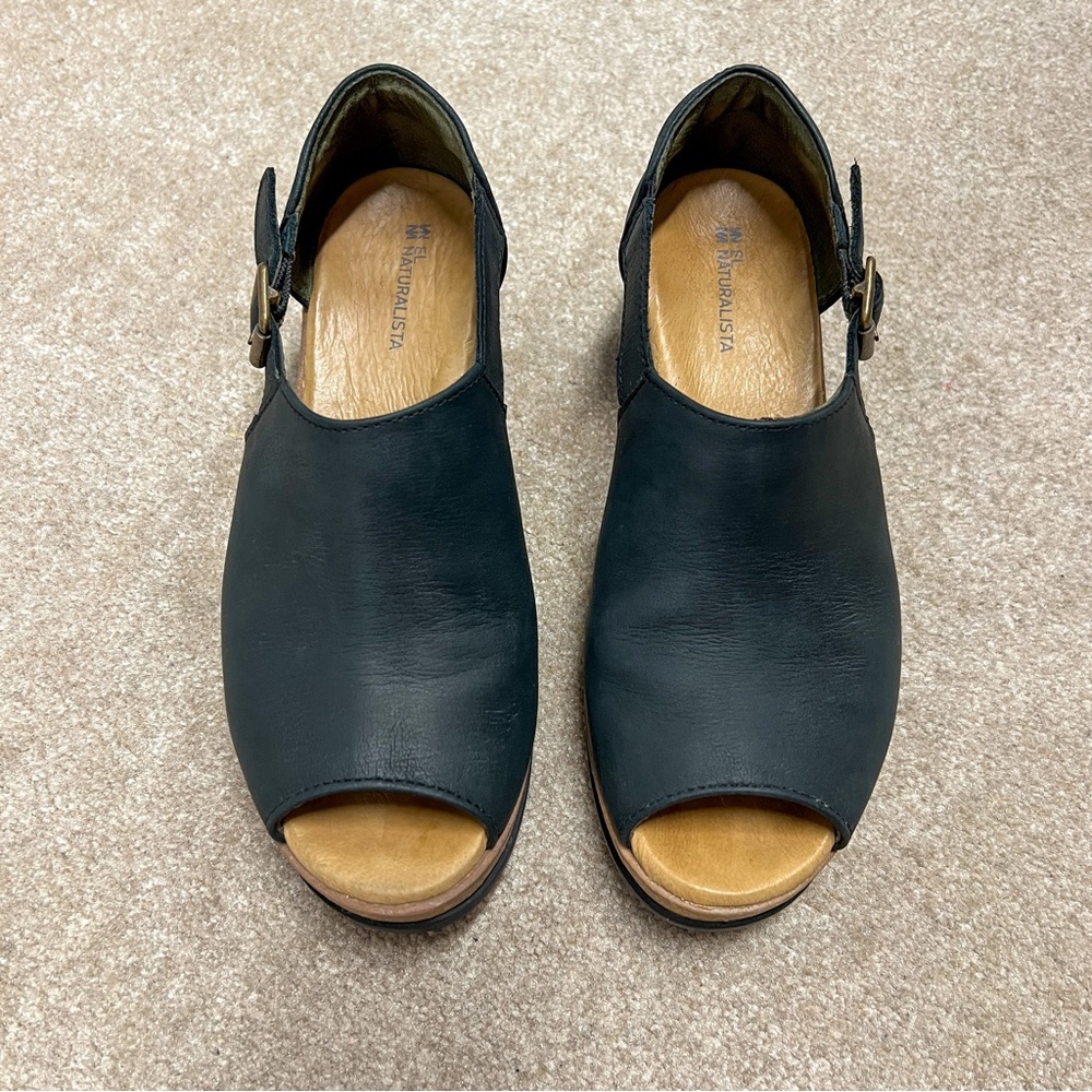 El Naturalista Leather Sandals - Size 7 (37)